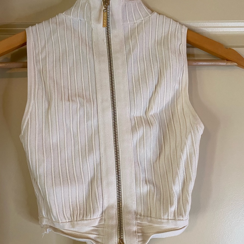 White vintage guess Marciano top